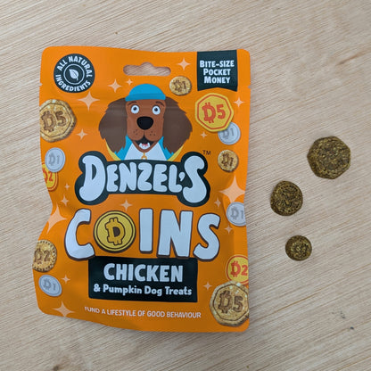 Coins - Chicken & Pumpkin Bites 90g